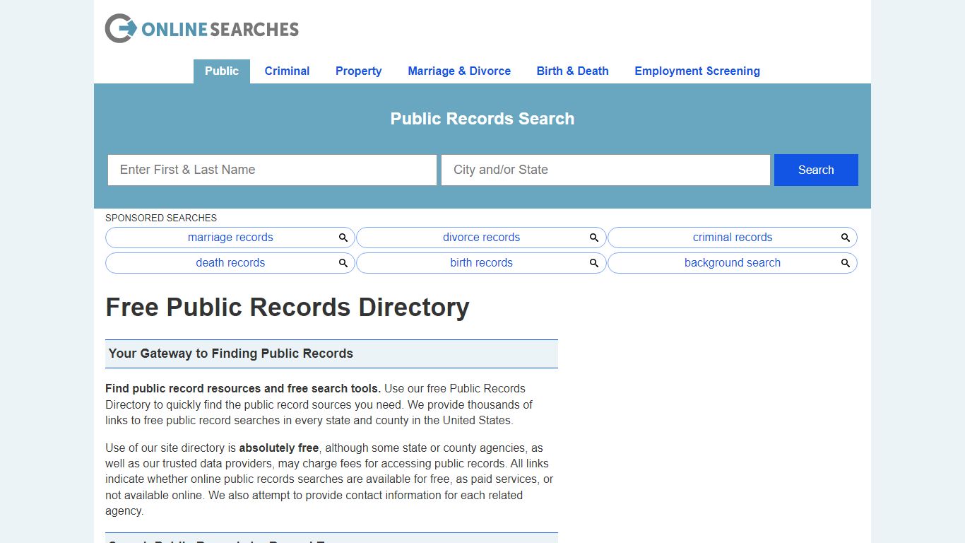 Mecklenburg County, North Carolina Public Records Directory